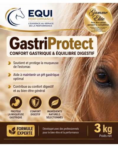 EQUI-Gastriprotect Elite 3 kgs Ulcères, protection de l'estomac du cheval