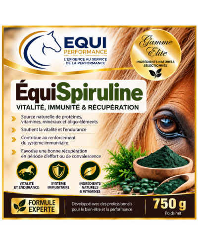spiruline cheval