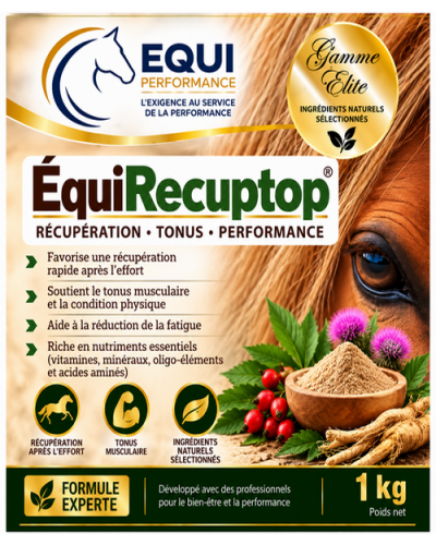 récupération  régénération et détoxification du cheval