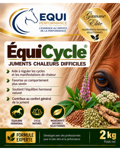 juments chaleurs difficiles equi cycle équiperformance 2KG