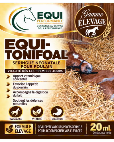 seringue néonatale pour poulain